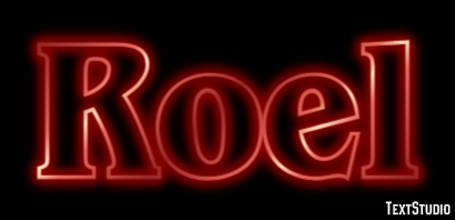 Roel テキスト効果