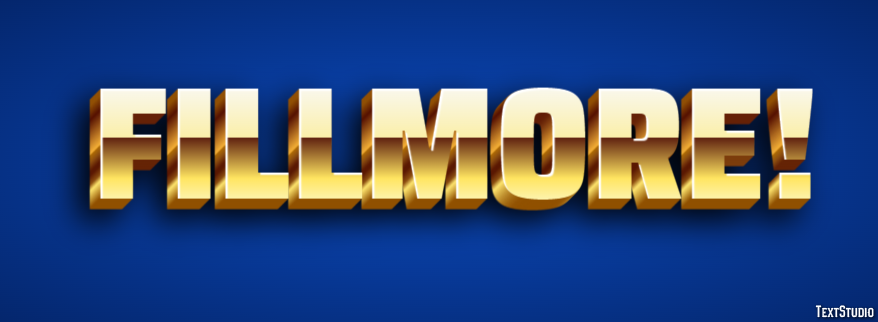 Fillmore! Text Effect