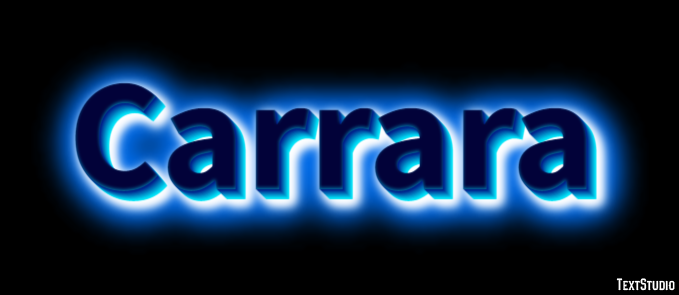 Carrara Efekt tekstowy