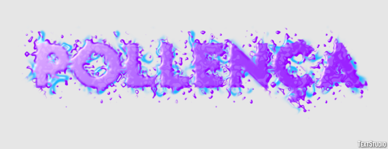 Pollença テキスト効果