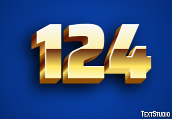 124 Text Effect