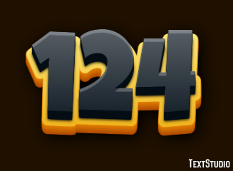 124 Text Effect
