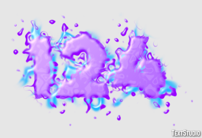 124 Text Effect