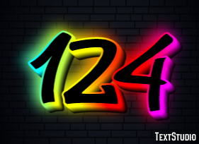 124 Text Effect