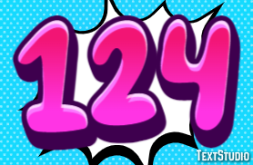 124 Text Effect