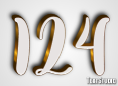 124 Text Effect
