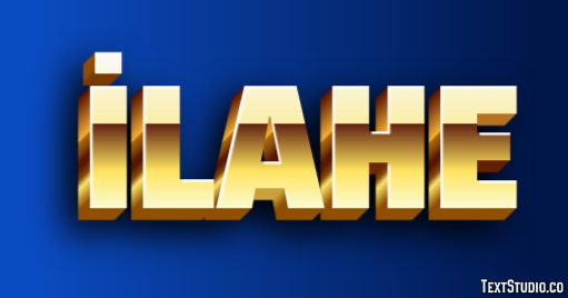 İlahe Efeito de texto