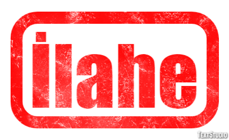 İlahe Metin efekti
