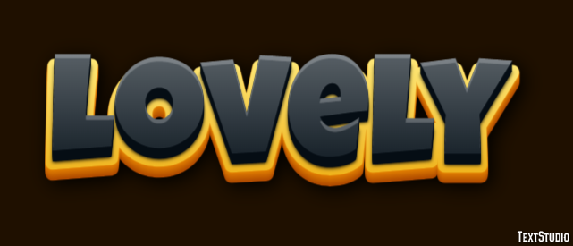 Lovely Text effect