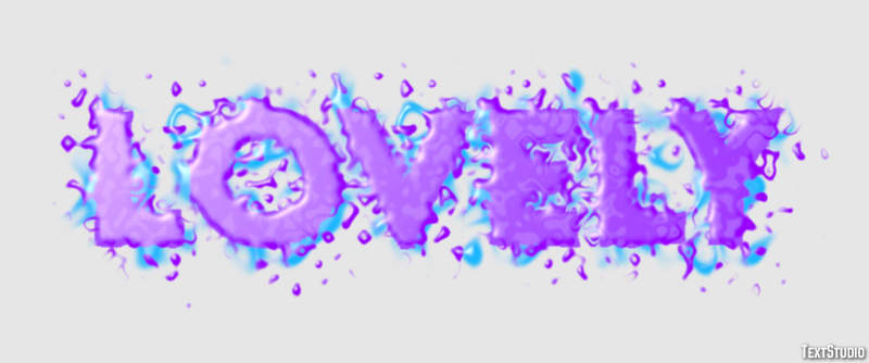 Lovely Texteffekt