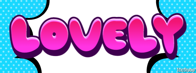 Lovely Text effect