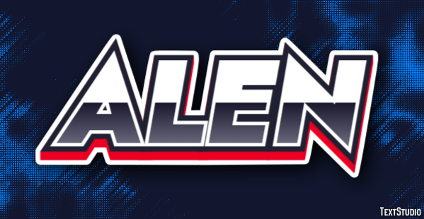 Alen Text Effect