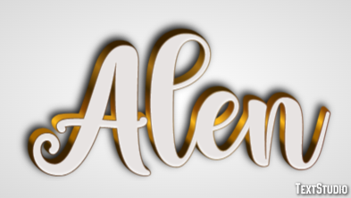Alen テキスト効果