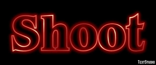 Shoot Efekt tekstowy