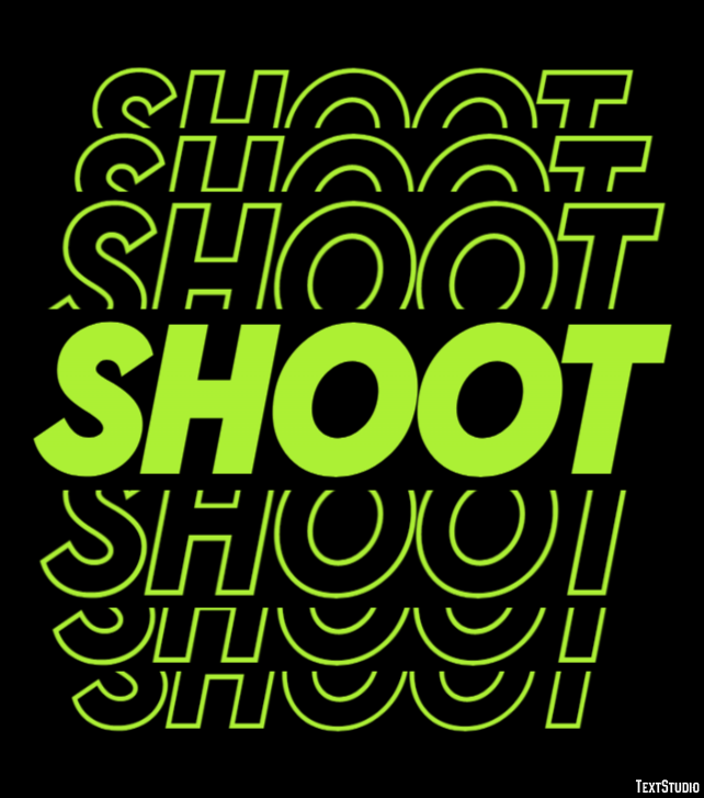 Shoot Efekt tekstowy