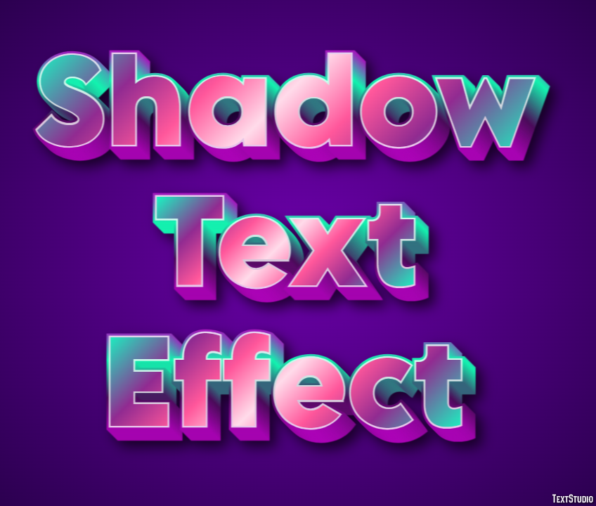 Shadow Text Effect Text Effect