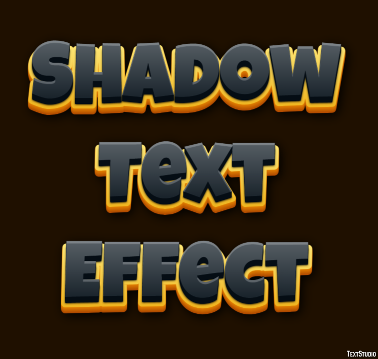 Shadow Text Effect Text Effect