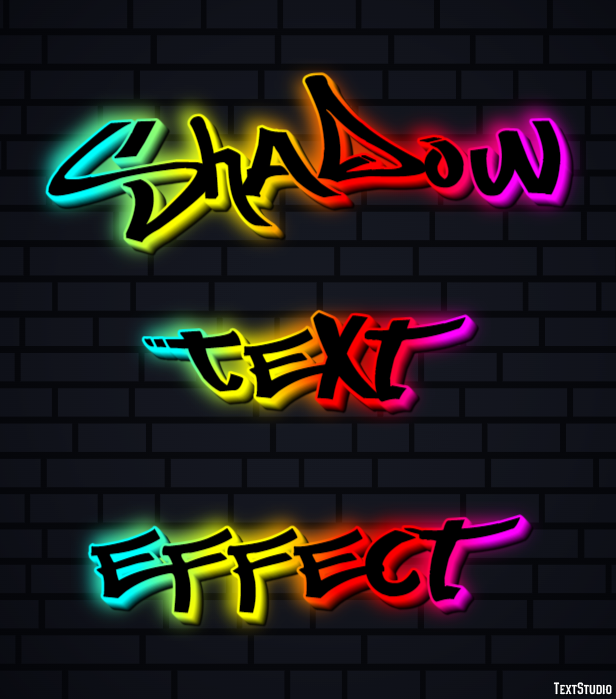 Shadow Text Effect Text Effect