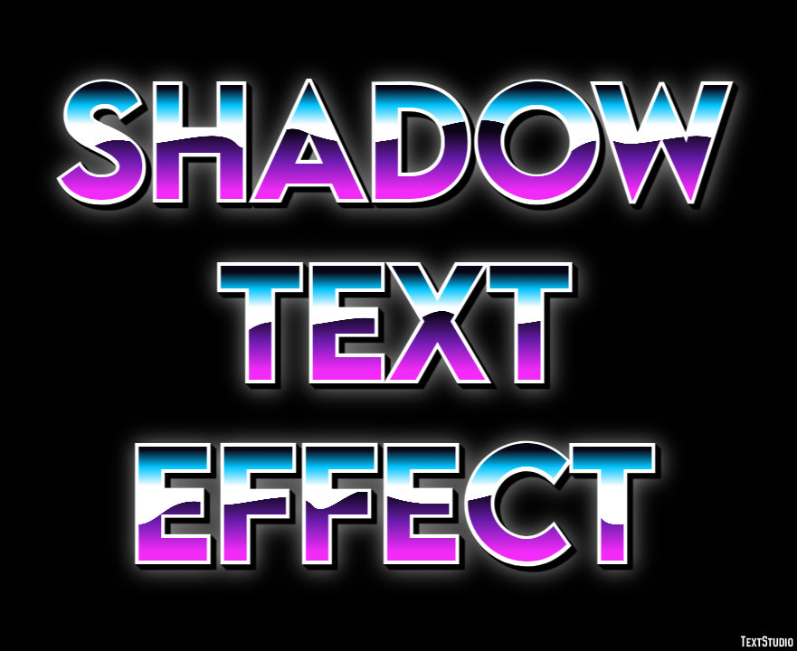 Shadow Text Effect Text Effect