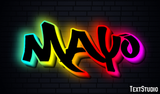 Mayo Efecto de texto