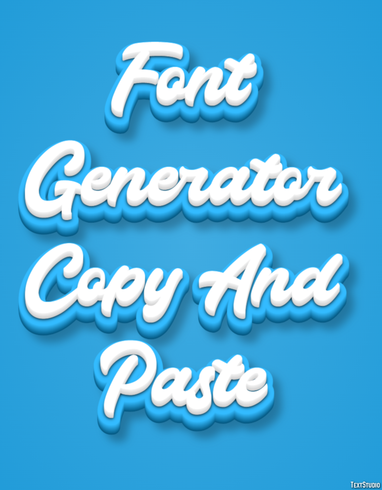 Font Generator Copy And Paste テキスト効果