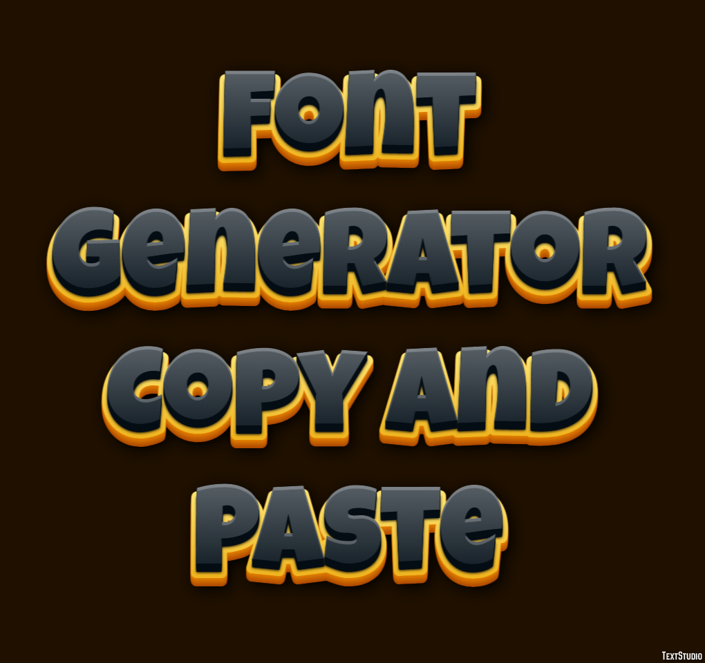 Font Generator Copy And Paste Efekt tekstowy