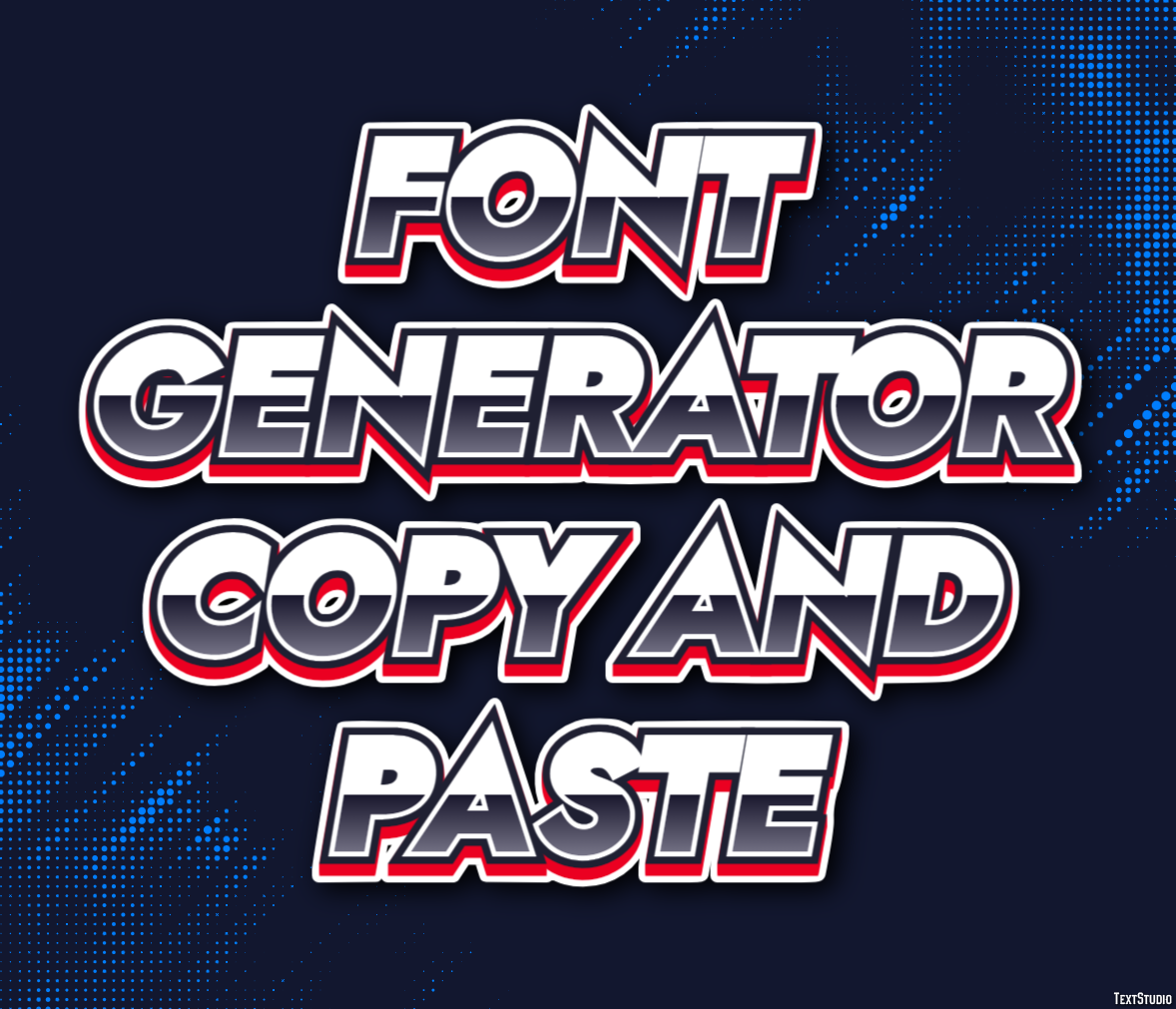Font Generator Copy And Paste Efecto de Texto