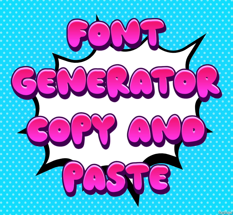 Font Generator Copy And Paste Efecto de Texto