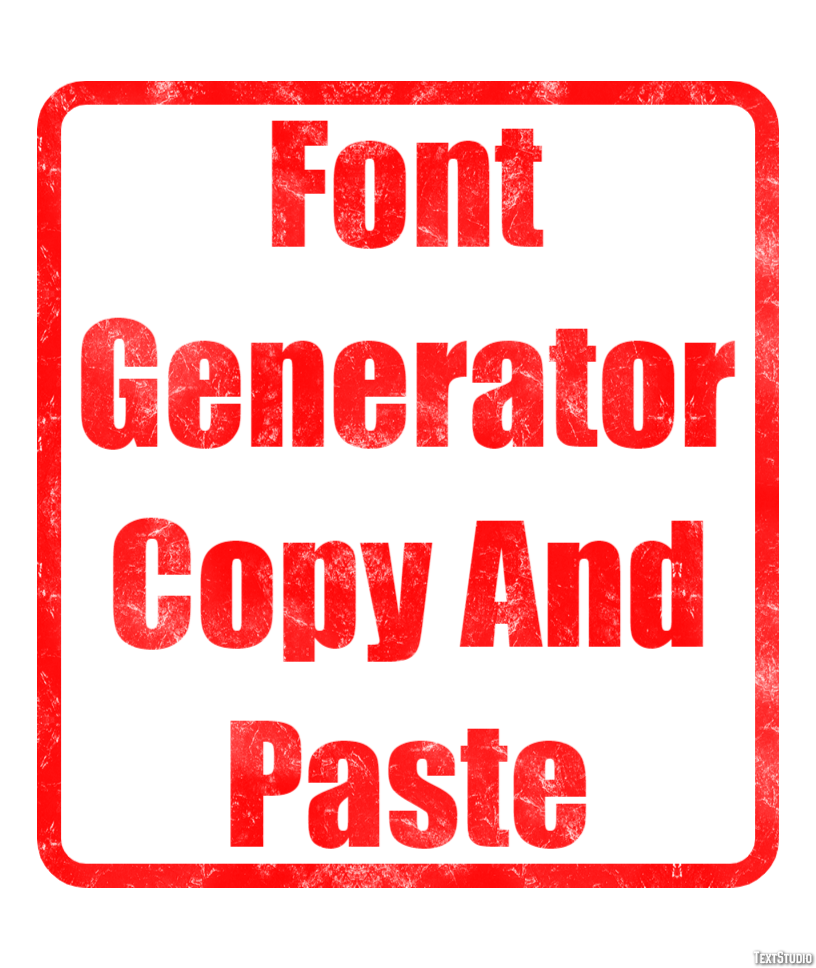 Font Generator Copy And Paste Efecto de Texto