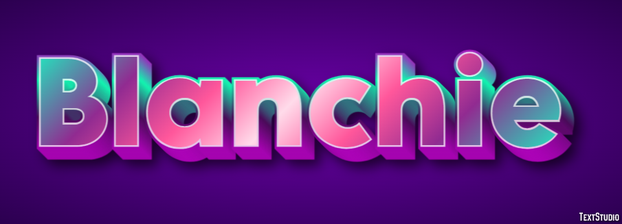 Blanchie Effet de Texte
