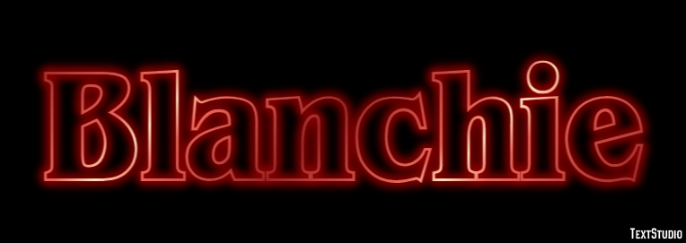 Blanchie Effet de Texte