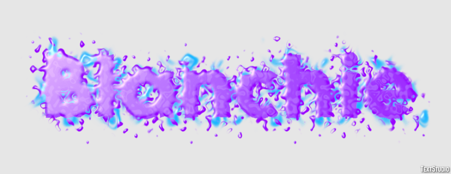 Blanchie Text Effect