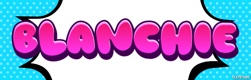 Blanchie Text Effect