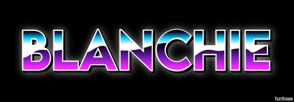 Blanchie Text Effect
