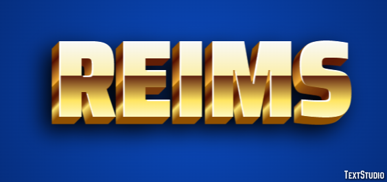 Reims Efekt tekstowy