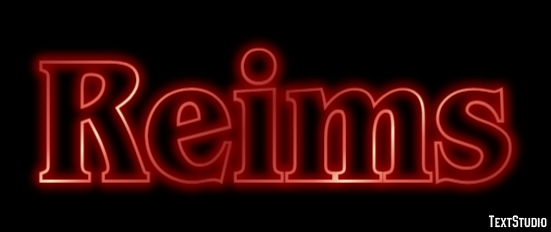 Reims Effetto testo