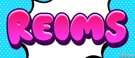 Reims Эффект текста