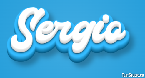 Sergio Effetto testo