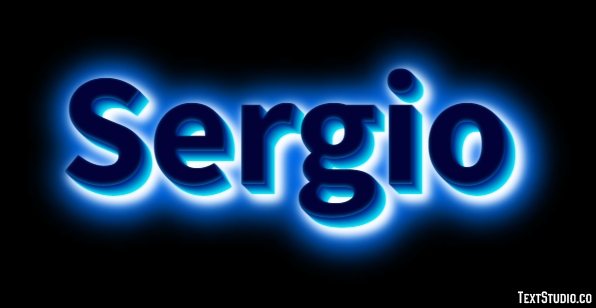 Sergio Effetto testo