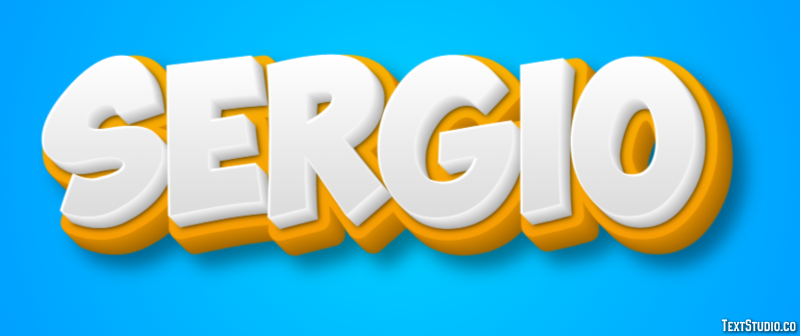 Sergio Effetto testo