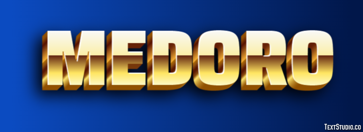 Medoro Effetto testo