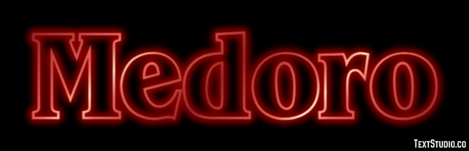 Medoro Effetto testo