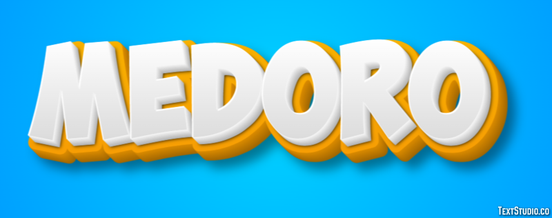 Medoro Effetto testo