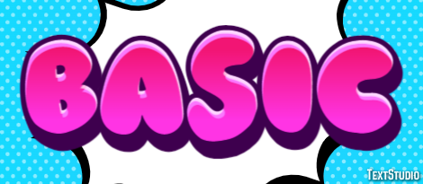 Basic テキスト効果