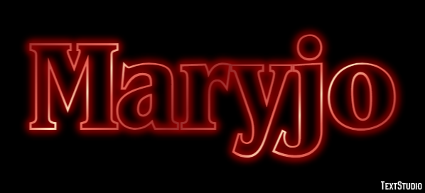 Maryjo Tekst effect