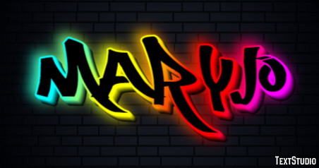 Maryjo Tekst effect