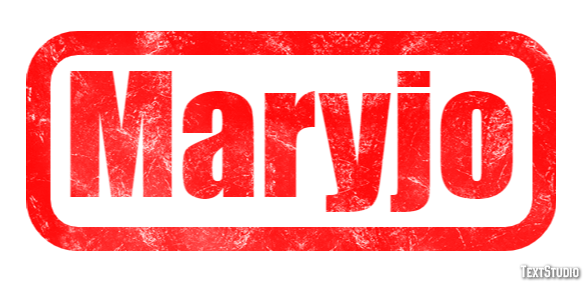 Maryjo Tekst effect