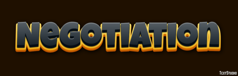 Negotiation Effet de Texte