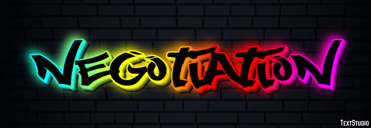 Negotiation Text Effect
