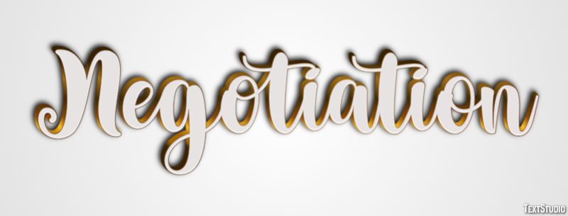 Negotiation Effet de Texte